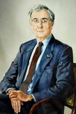 Leendert van Dijk, portret van Gouverneur Sjeng Kremers